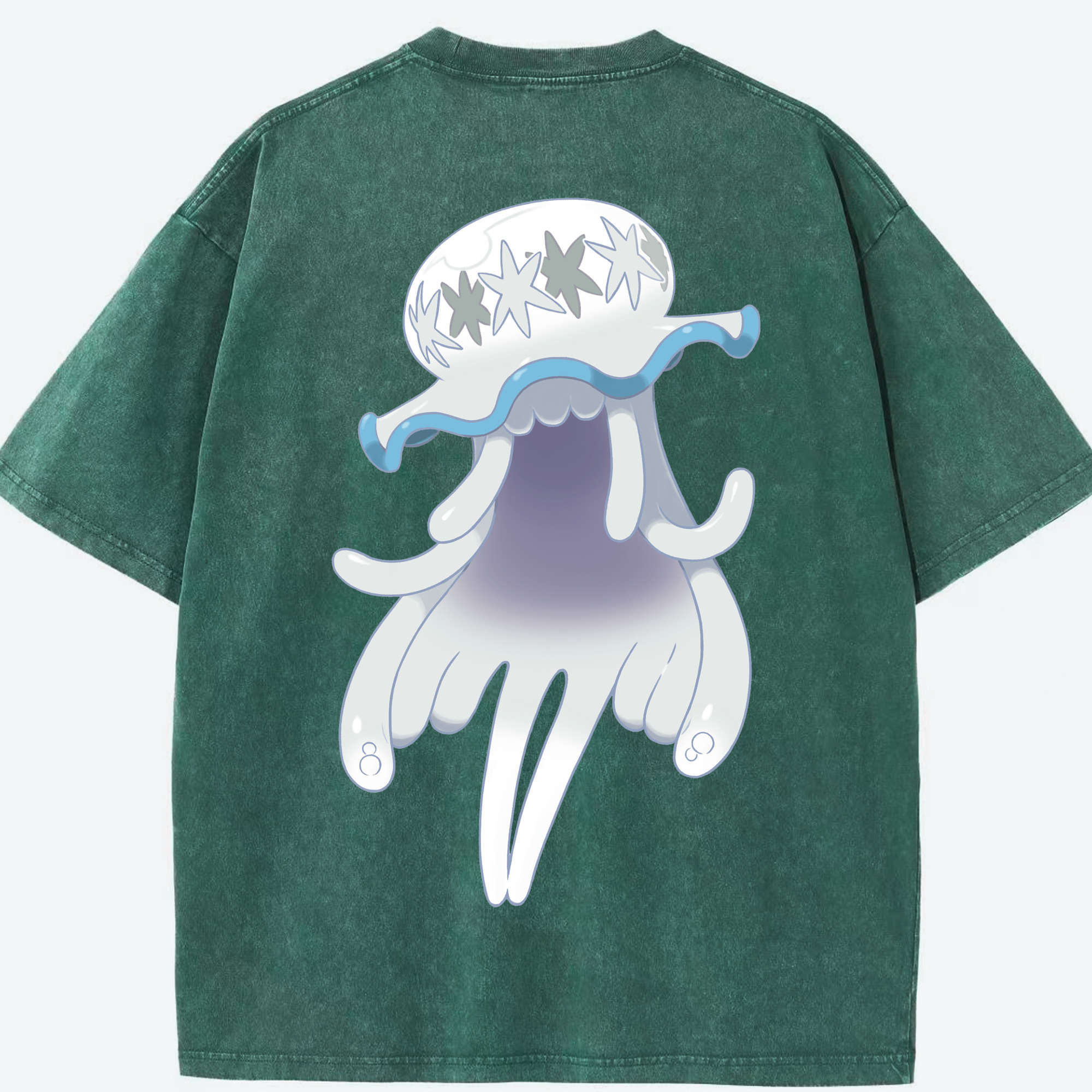 （画像用） ポケットモンスター Pokémon 綿100% ヴィンテージ風 半袖Tシャツ（背面プリント）
